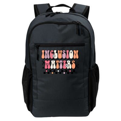 Boho Inclusion Matters Special Education Sped Teacher Gift Daily Commute Backpack