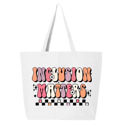 Boho Inclusion Matters Special Education Sped Teacher Gift 25L Jumbo Tote