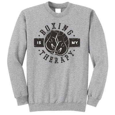 Boxing Is My Therapy Sweatshirt