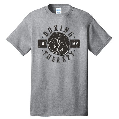 Boxing Is My Therapy Tall T-Shirt