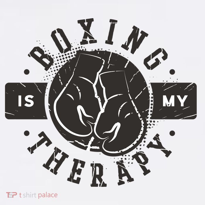 Boxing Is My Therapy Flatbill Hat