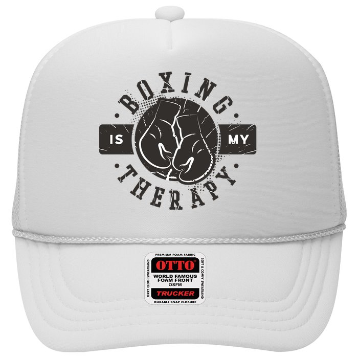 Boxing Is My Therapy Trucker Hat