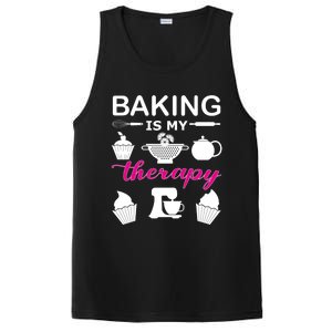 Baking Is My Therapy Gift PosiCharge Competitor Tank