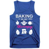 Baking Is My Therapy Gift Tank Top