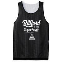 Billiards Is My Superpower Billiards Dad Gift For Father’s Day Mesh Reversible Basketball Jersey Tank