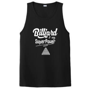 Billiards Is My Superpower Billiards Dad Gift For Father’s Day PosiCharge Competitor Tank