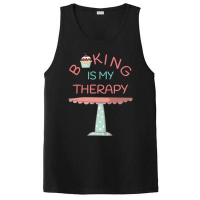 Baking Is My Therapy Gift PosiCharge Competitor Tank