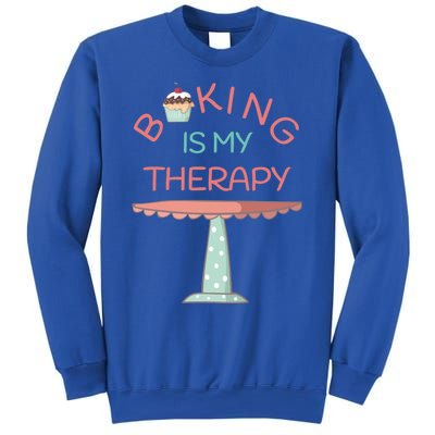 Baking Is My Therapy Gift Sweatshirt