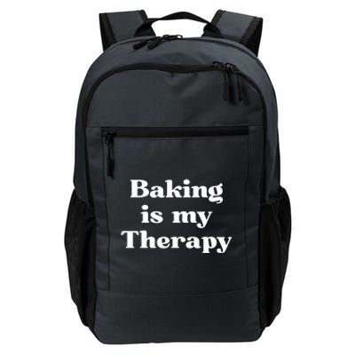 Baking Is My Therapy Gift Daily Commute Backpack