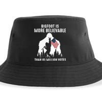 Bigfoot Is More Believable Than 81 Million Votes Vintage Sustainable Bucket Hat