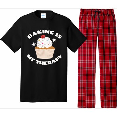 Baking Is My Therapy Gift Baker Baking Gift Great Gift Pajama Set