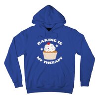 Baking Is My Therapy Gift Baker Baking Gift Great Gift Hoodie