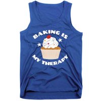 Baking Is My Therapy Gift Baker Baking Gift Great Gift Tank Top