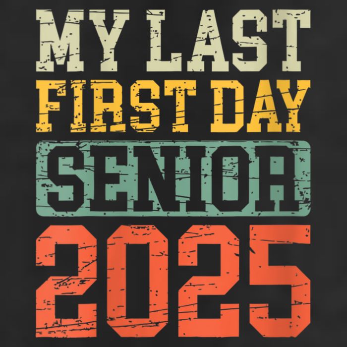 Bruh ItS My Last First Day Senior 2025 Back To School Funny Tumbler
