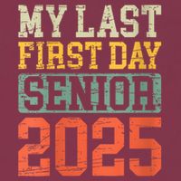 Bruh ItS My Last First Day Senior 2025 Back To School Funny 16oz Travel Tumbler