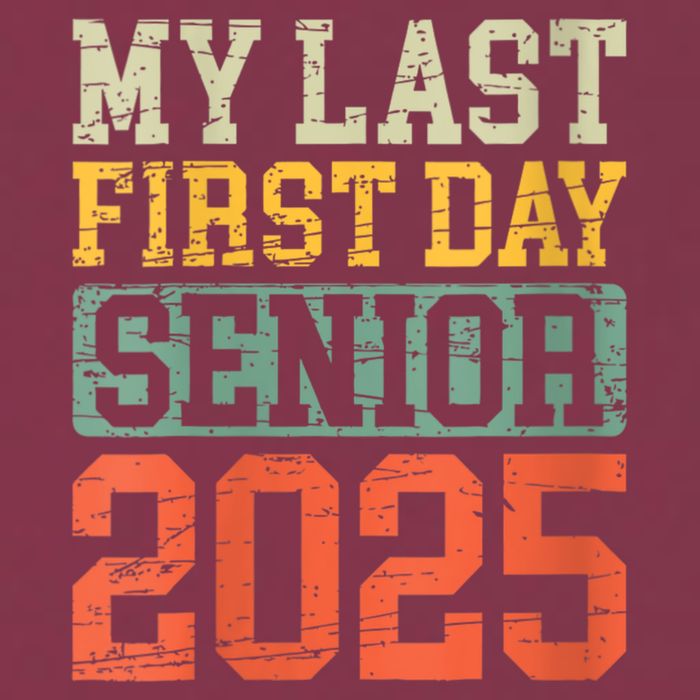 Bruh ItS My Last First Day Senior 2025 Back To School Funny 16oz Travel Tumbler