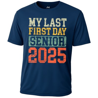 Bruh ItS My Last First Day Senior 2025 Back To School Funny Performance Shirt
