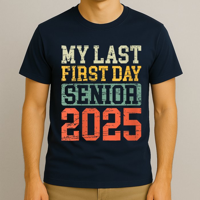 Bruh ItS My Last First Day Senior 2025 Back To School Funny T-Shirt