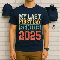 Bruh ItS My Last First Day Senior 2025 Back To School Funny T-Shirt