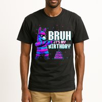 Bruh Its My Birthday Llama Pinata Family Party Bday Tall T-Shirt