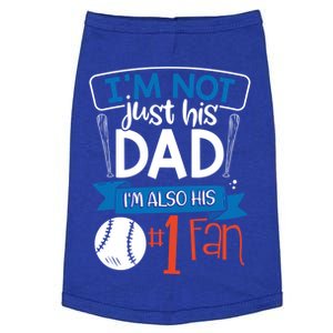 Baseball Im Not Just His Dad Im Also His Fan Gift Doggie Tank