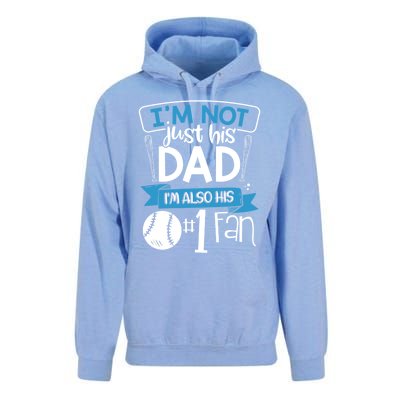 Baseball Im Not Just His Dad Im Also His Fan Gift Unisex Surf Hoodie