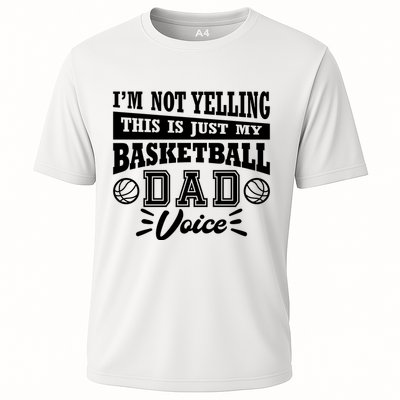 Basketball I'm Not Yelling This Is Just My Basketball Dad Voice Performance Shirt