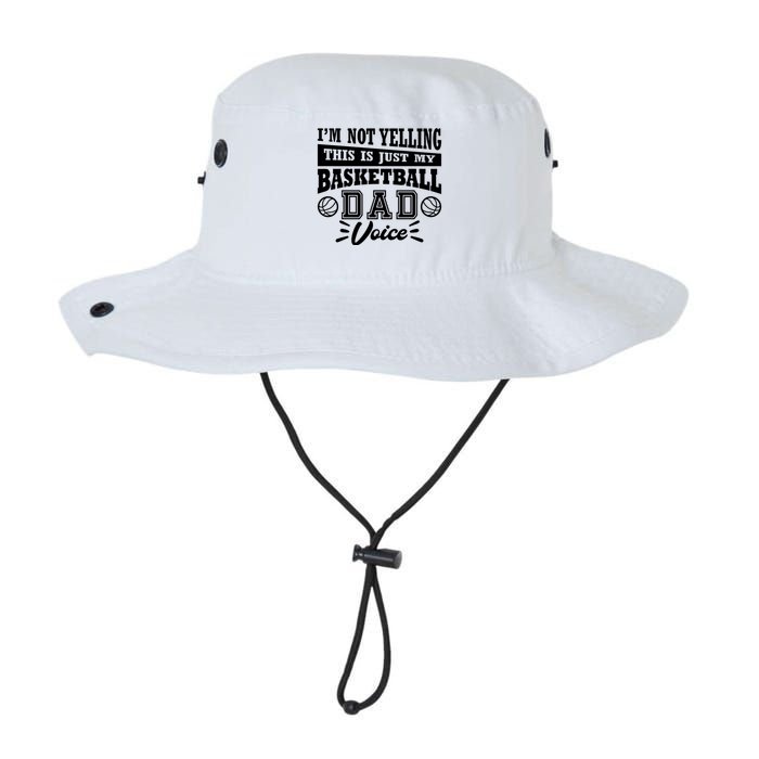 Basketball I'm Not Yelling This Is Just My Basketball Dad Voice Bucket Hat
