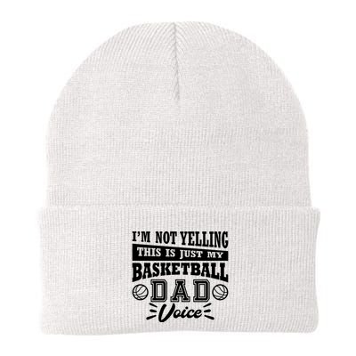 Basketball I'm Not Yelling This Is Just My Basketball Dad Voice Beanie