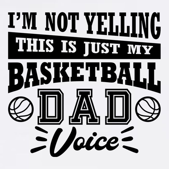 Basketball I'm Not Yelling This Is Just My Basketball Dad Voice Youth Performance Sprint T-Shirt