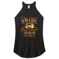 Billiards I Never Dreamed Id Be A Pool Player Snooker Gift Women's Perfect Tri Rocker Tank