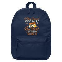 Billiards I Never Dreamed Id Be A Pool Player Snooker Gift 16 in Basic Backpack