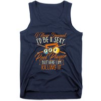 Billiards I Never Dreamed Id Be A Pool Player Snooker Gift Tank Top