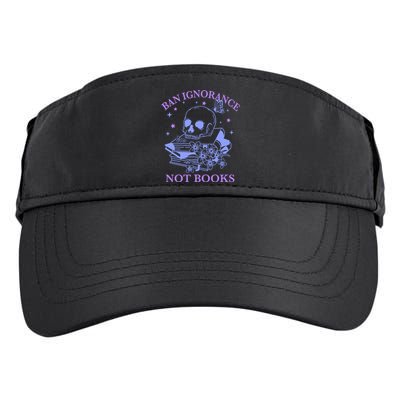 Ban Ignorance Not Books Adult Drive Performance Visor