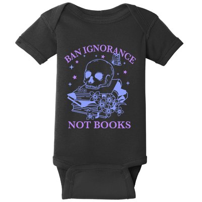 Ban Ignorance Not Books Baby Bodysuit