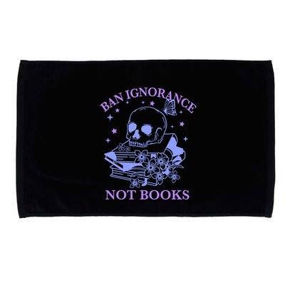 Ban Ignorance Not Books Microfiber Hand Towel