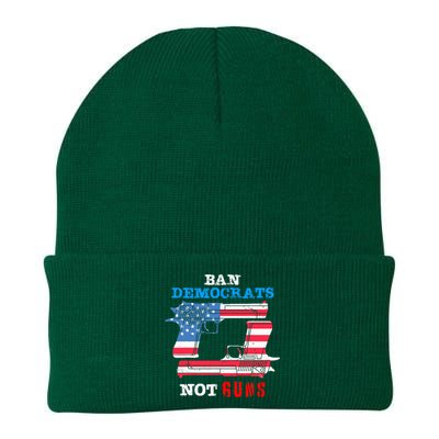 Ban Idiots Not Guns 2nd Amendment Constitution Rights Knit Cap Winter Beanie