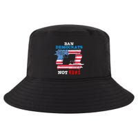 Ban Idiots Not Guns 2nd Amendment Constitution Rights Cool Comfort Performance Bucket Hat