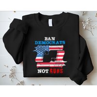 Ban Idiots Not Guns 2nd Amendment Constitution Rights Sweatshirt