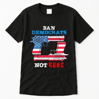 Ban Idiots Not Guns 2nd Amendment Constitution Rights Tall T-Shirt