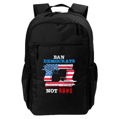 Ban Idiots Not Guns 2nd Amendment Constitution Rights Backpack