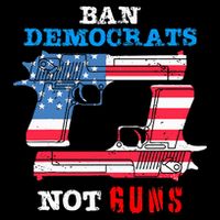 Ban Idiots Not Guns 2nd Amendment Constitution Rights Drawstring Bag