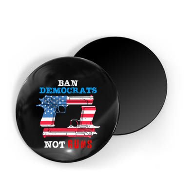 Ban Idiots Not Guns 2nd Amendment Constitution Rights Magnet