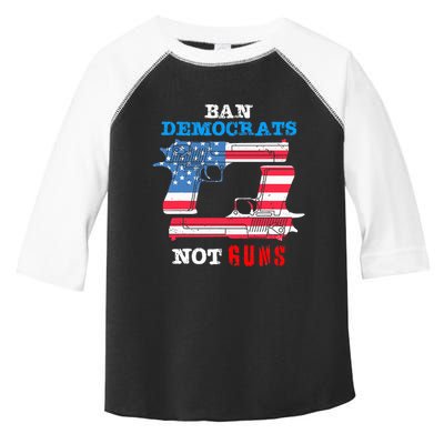 Ban Idiots Not Guns 2nd Amendment Constitution Rights Toddler Fine Jersey T-Shirt