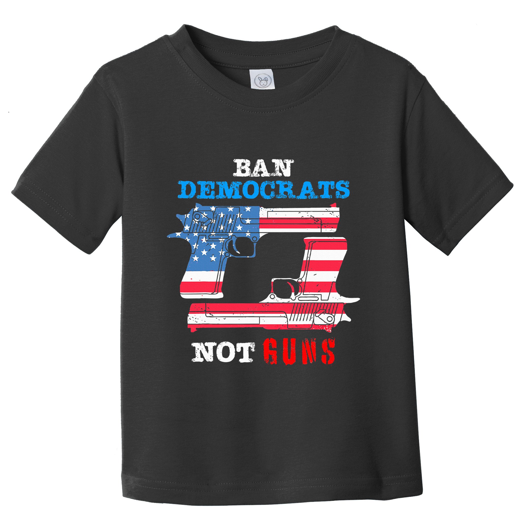 Ban Idiots Not Guns 2nd Amendment Constitution Rights Toddler T-Shirt