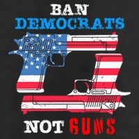 Ban Idiots Not Guns 2nd Amendment Constitution Rights Microfiber Hand Towel