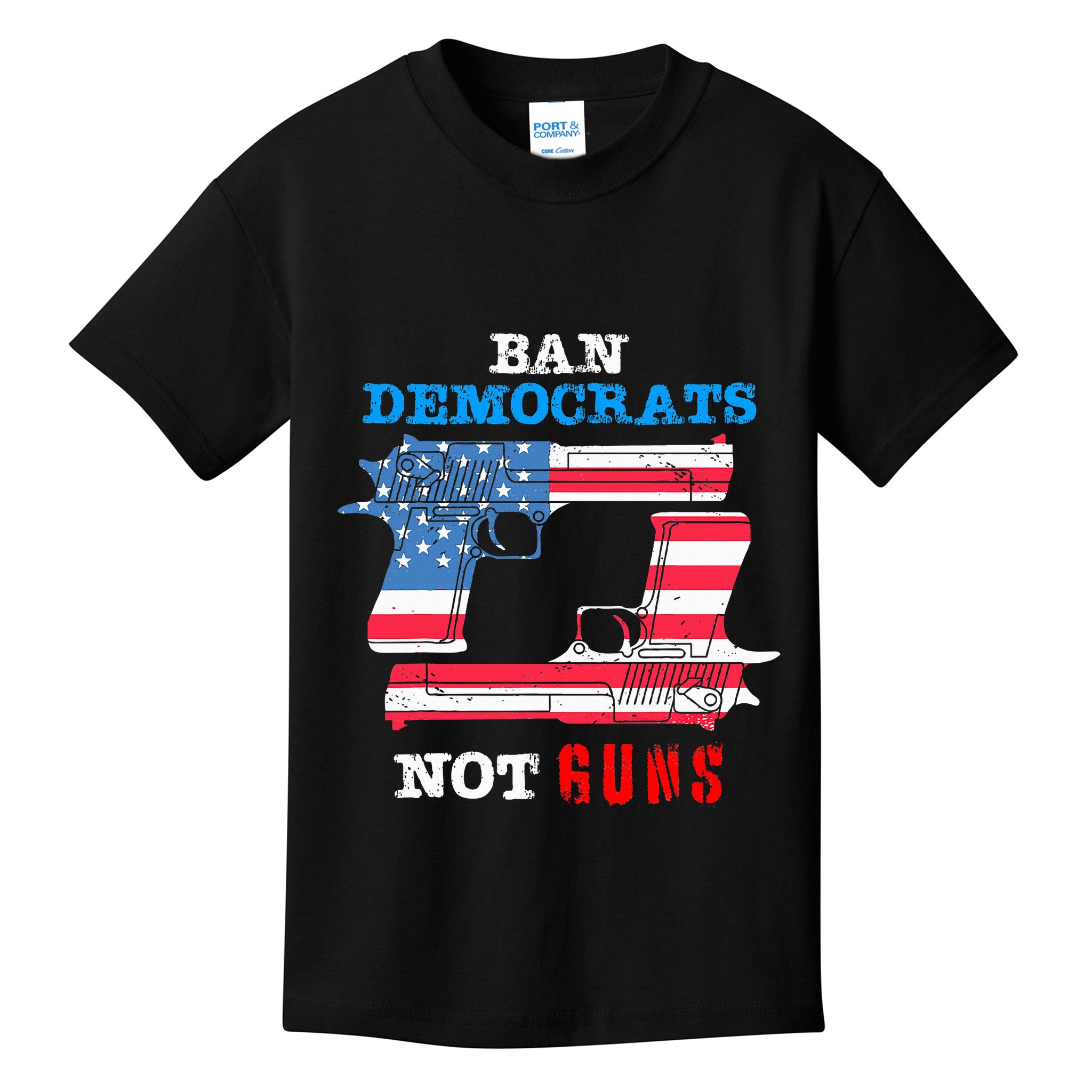 Ban Idiots Not Guns 2nd Amendment Constitution Rights Kids T-Shirt