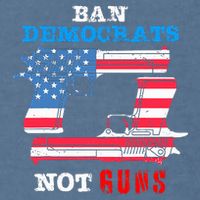 Ban Idiots Not Guns 2nd Amendment Constitution Rights Garment-Dyed Sweatshirt