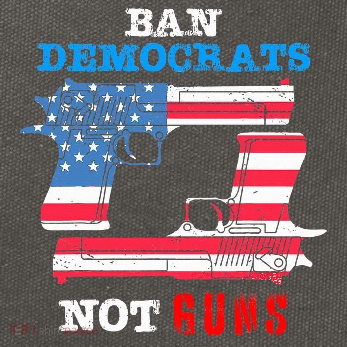 Ban Idiots Not Guns 2nd Amendment Constitution Rights Cotton Canvas Backpack