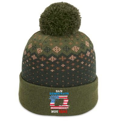 Ban Idiots Not Guns 2nd Amendment Constitution Rights The Baniff Cuffed Pom Beanie